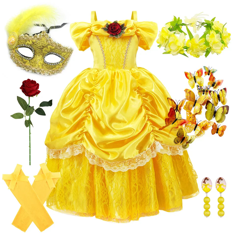 Abito da Principessa per Bambine – Incantevole ed Elegante Outfit Cosplay