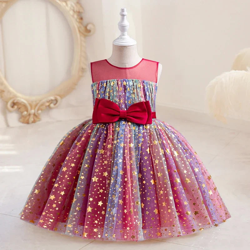 Lieveke Magische Tutu Dress - Abito Incantato Colorato per Feste