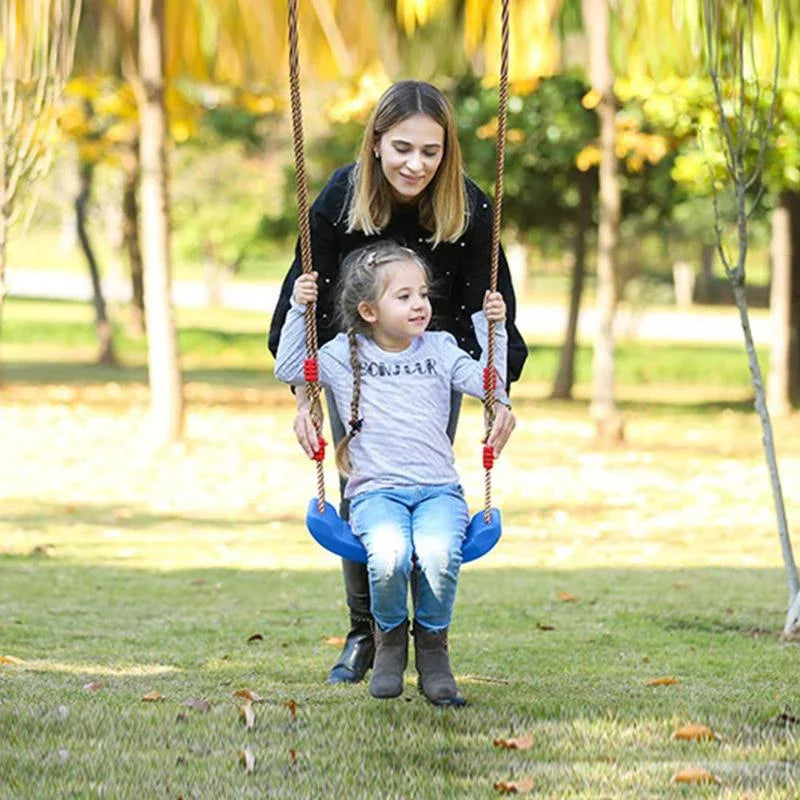 Altalena per Bambini da Giardino – Altalena a Corda Regolabile per Interni ed Esterni