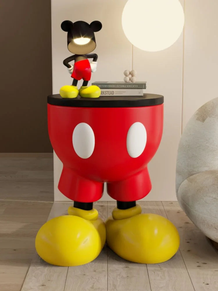 Puff da Gioco Mickey Mouse – Soluzione di Stoccaggio Pratica e Allegra per Bambini