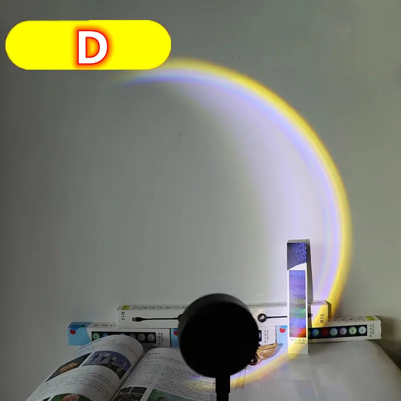 Lampada Notturna LED Colorata - Illuminazione Atmosferica per la Casa