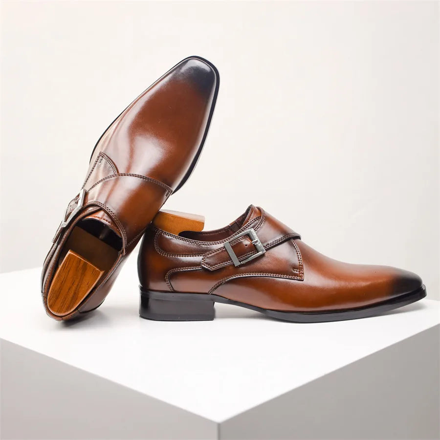 Scarpe da Uomo Torino Monk Strap – Design Moderno e Raffinato