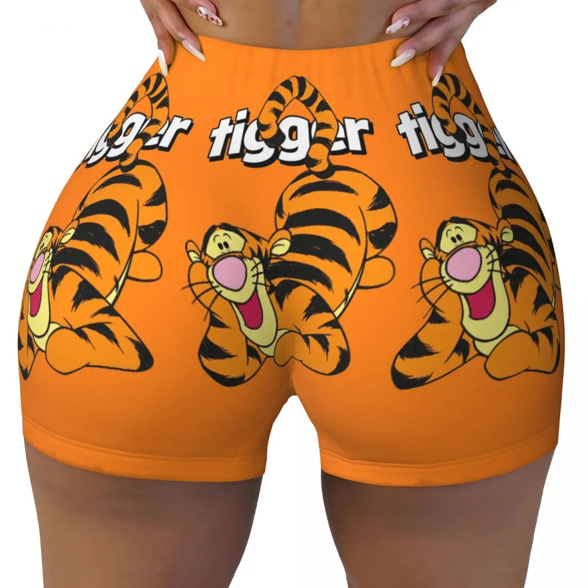 Pantaloni Sportivi e Yoga con Stampa Tigger per Donne – Confortevoli e Stilosi per Giornate Attive