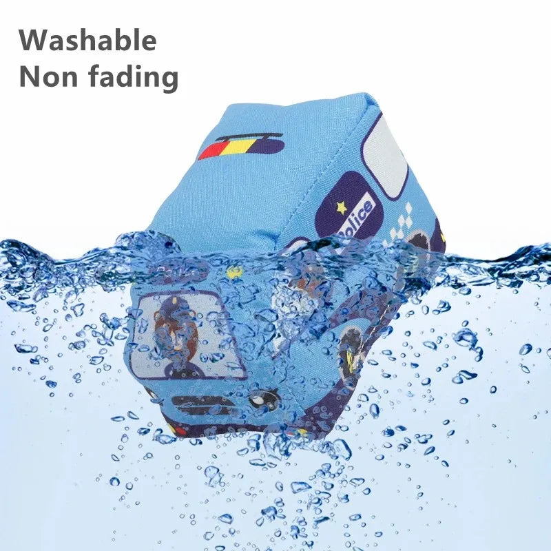 Amici del Traffico Morbidi - Set di Giocattoli con Tappeto da Gioco Pieghevole