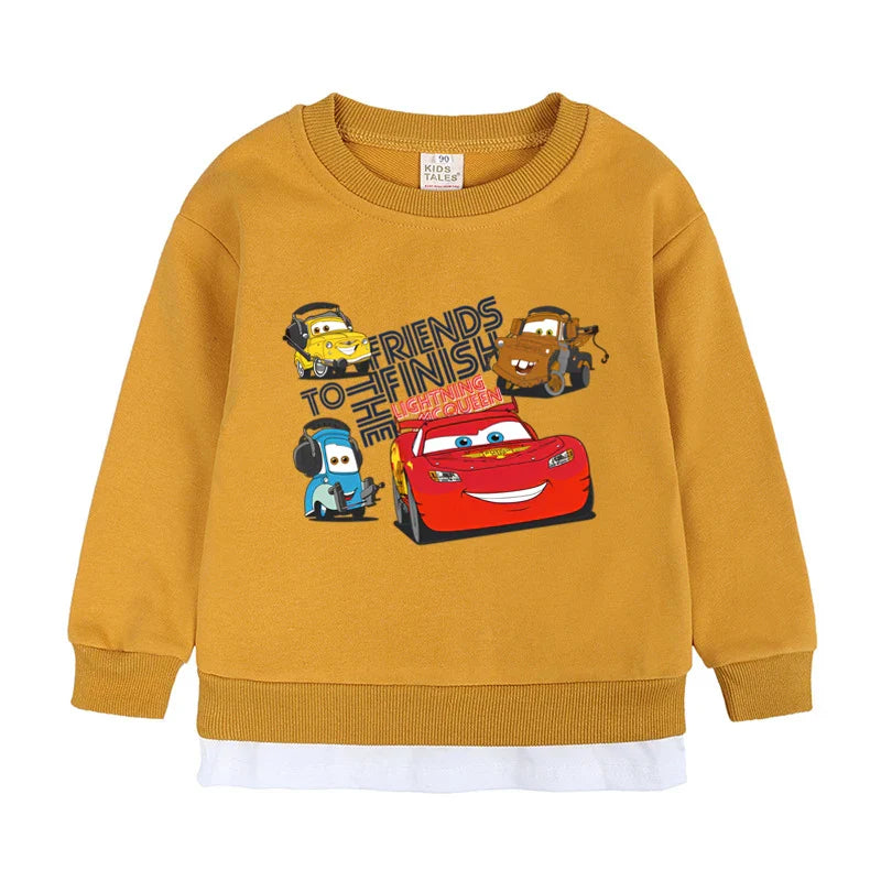 Set di Abbigliamento Lightning McQueen per Bambini – Comodo e Divertente per Ragazzi e Ragazze