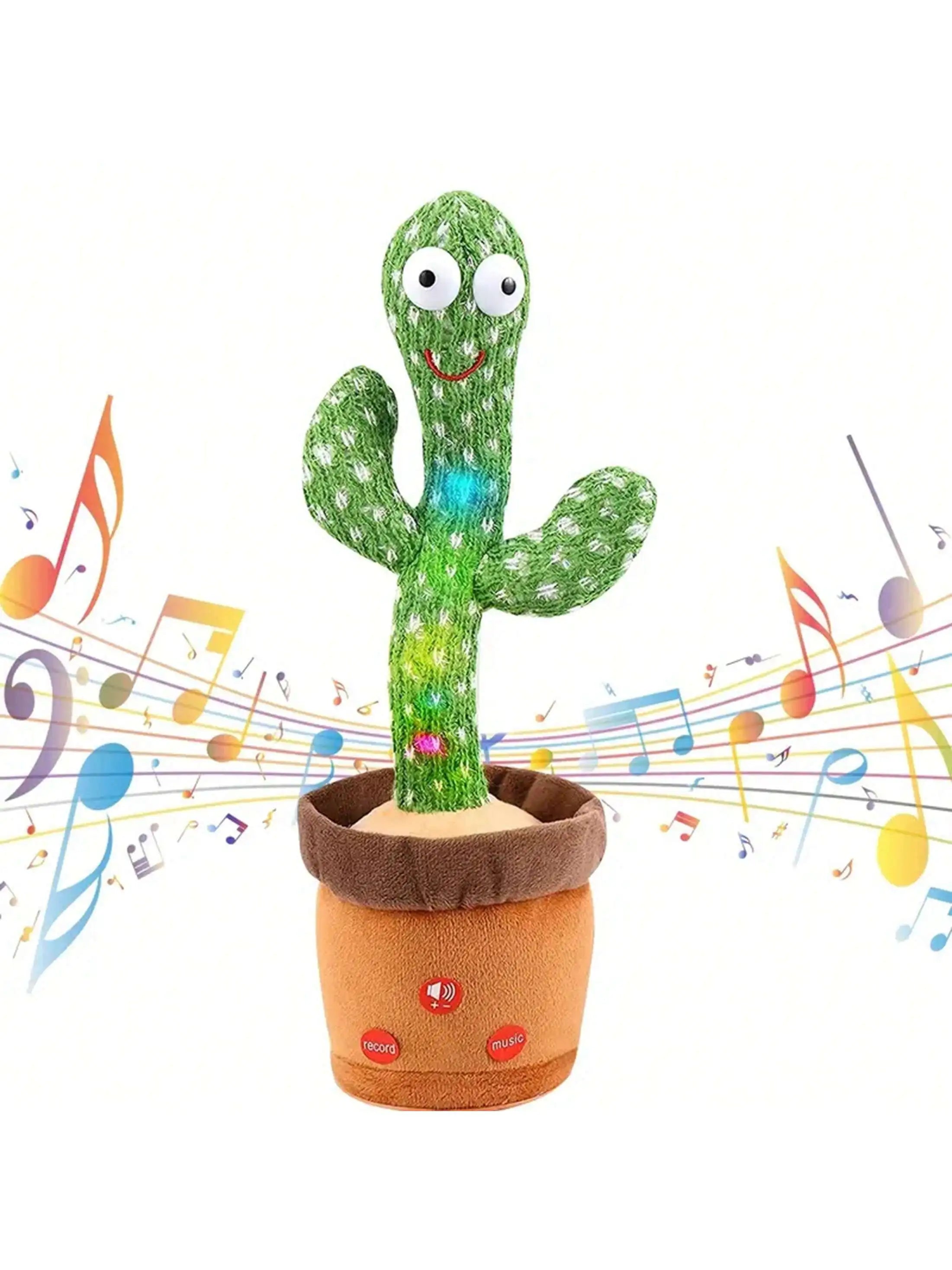 Cactus Danzerino – Giocattolo Interattivo con Musica e Luce