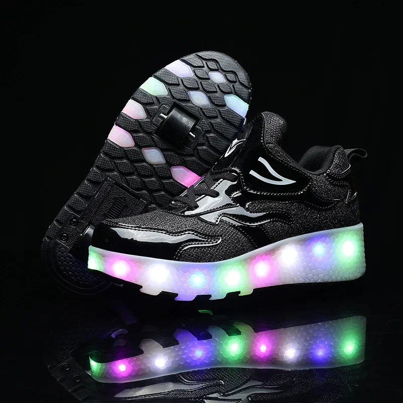 LightRiders - Scarpe LED con Ruote per Bambini