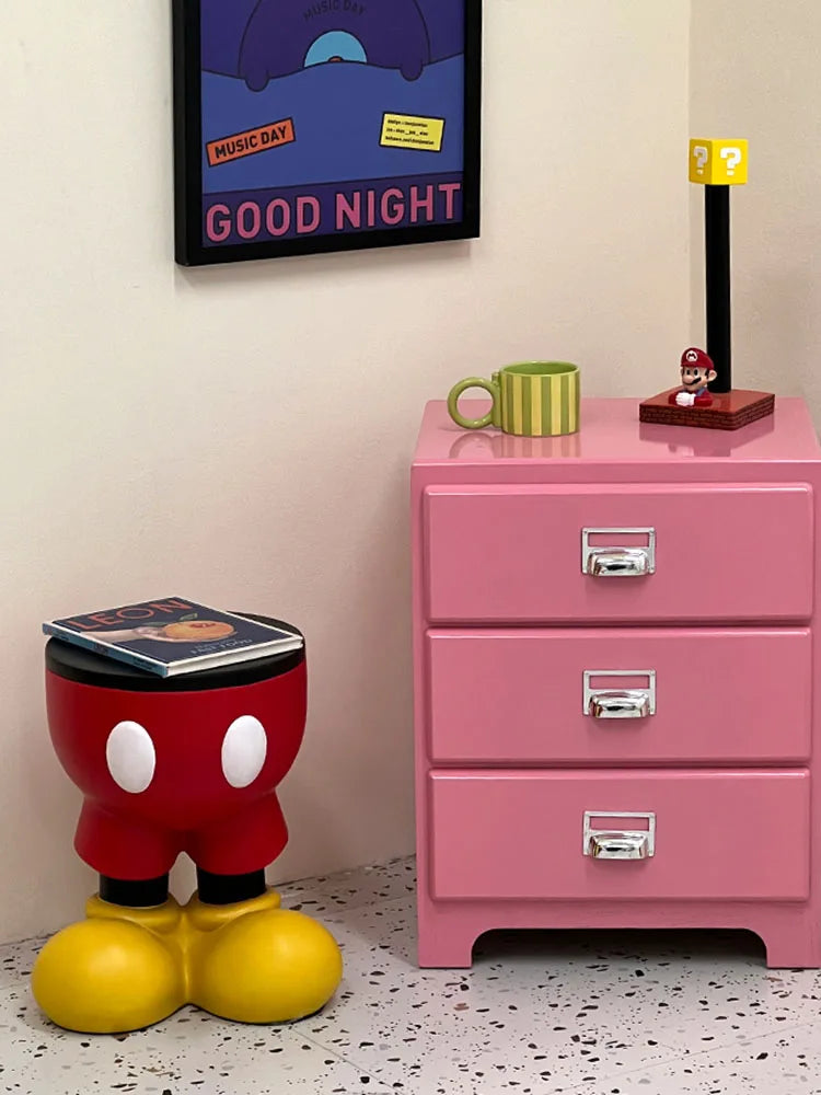 Puff da Gioco Mickey Mouse – Soluzione di Stoccaggio Pratica e Allegra per Bambini