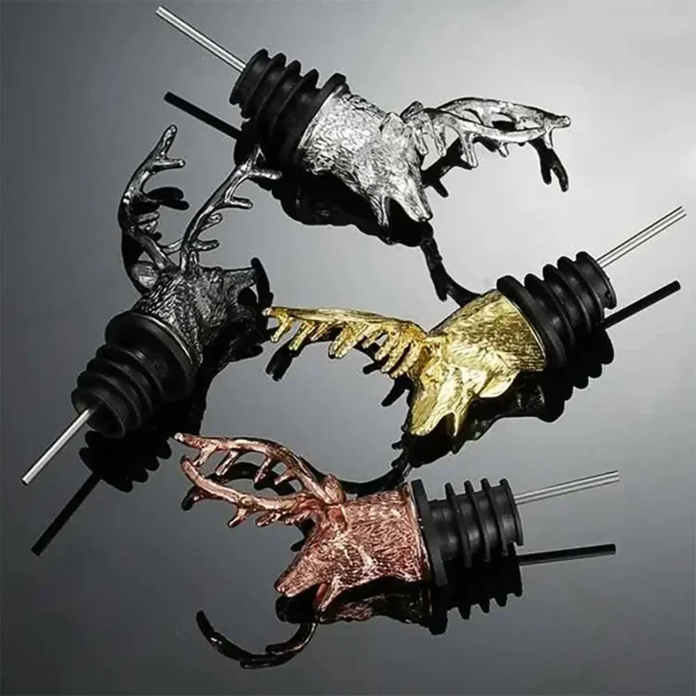 Decanter a Forma di Testa di Cervo - Elegante e Funzionale