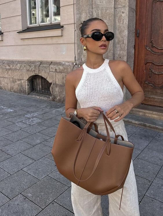 Elegance Tote – Borsa Luxe per Donne con Ampie Opzioni di Stoccaggio