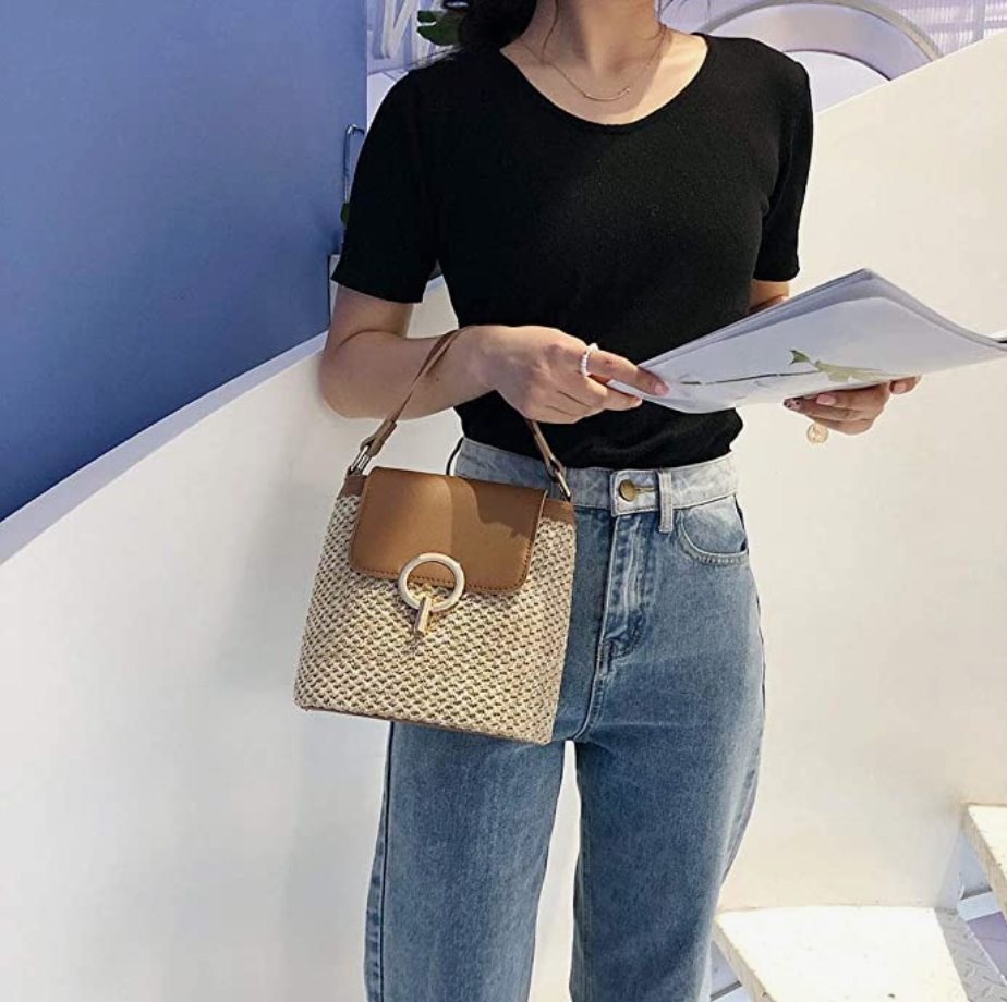 Borsa Eva Straw Chic – Naturale ed Elegante