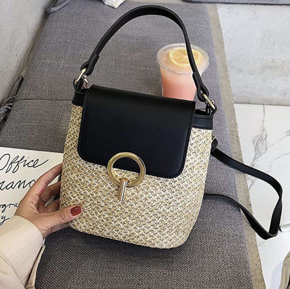 Borsa Eva Straw Chic – Naturale ed Elegante