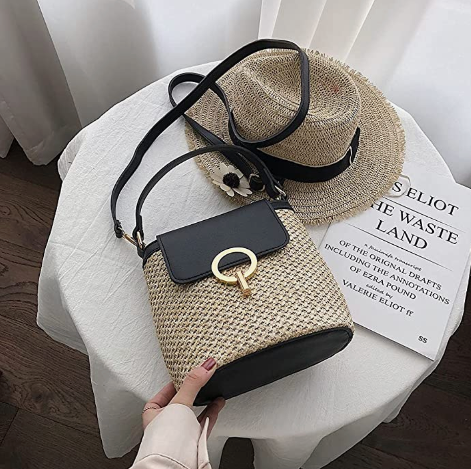 Borsa Eva Straw Chic – Naturale ed Elegante