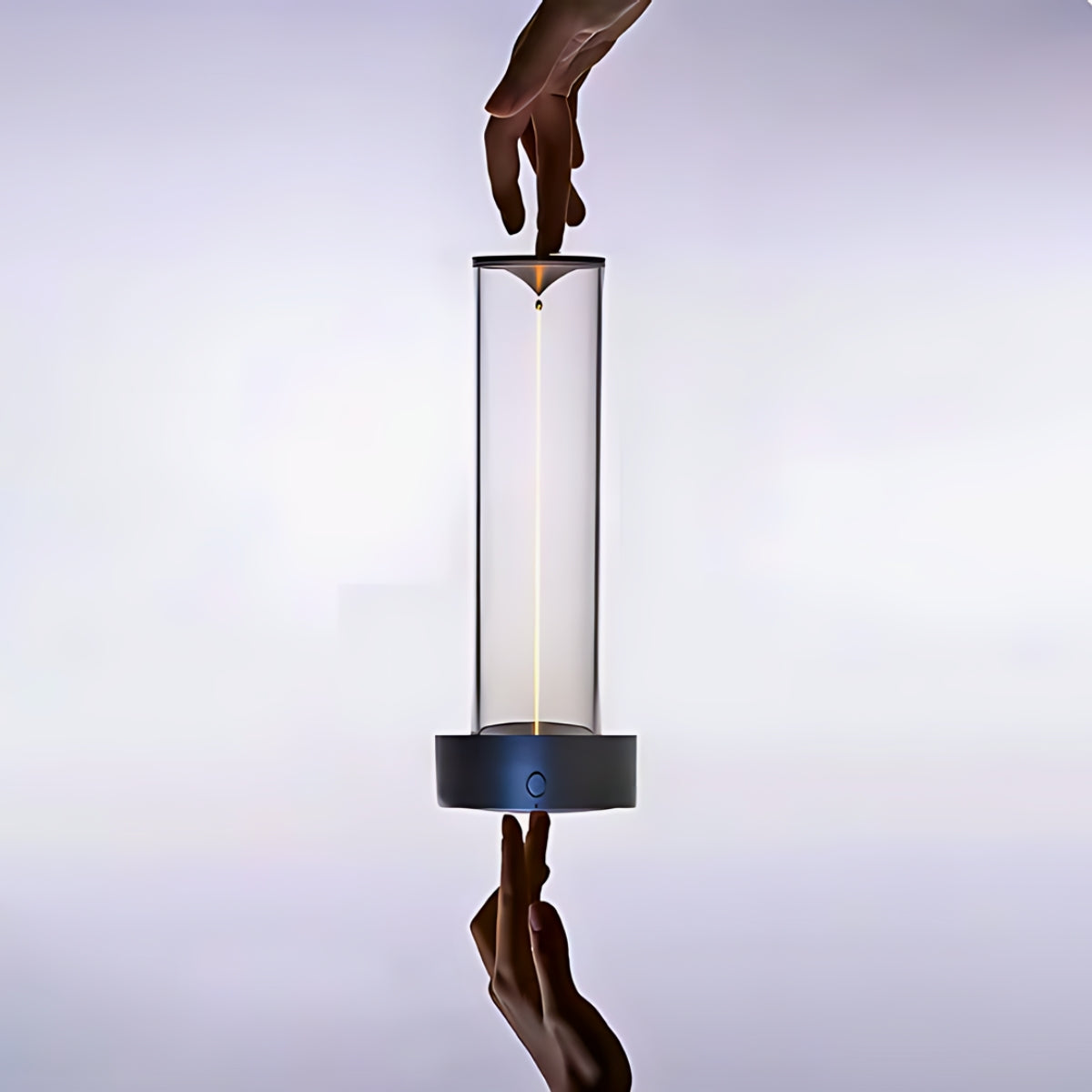 LumièreTube Lampada da Tavolo - Design Minimalista con 3 Livelli di Illuminazione