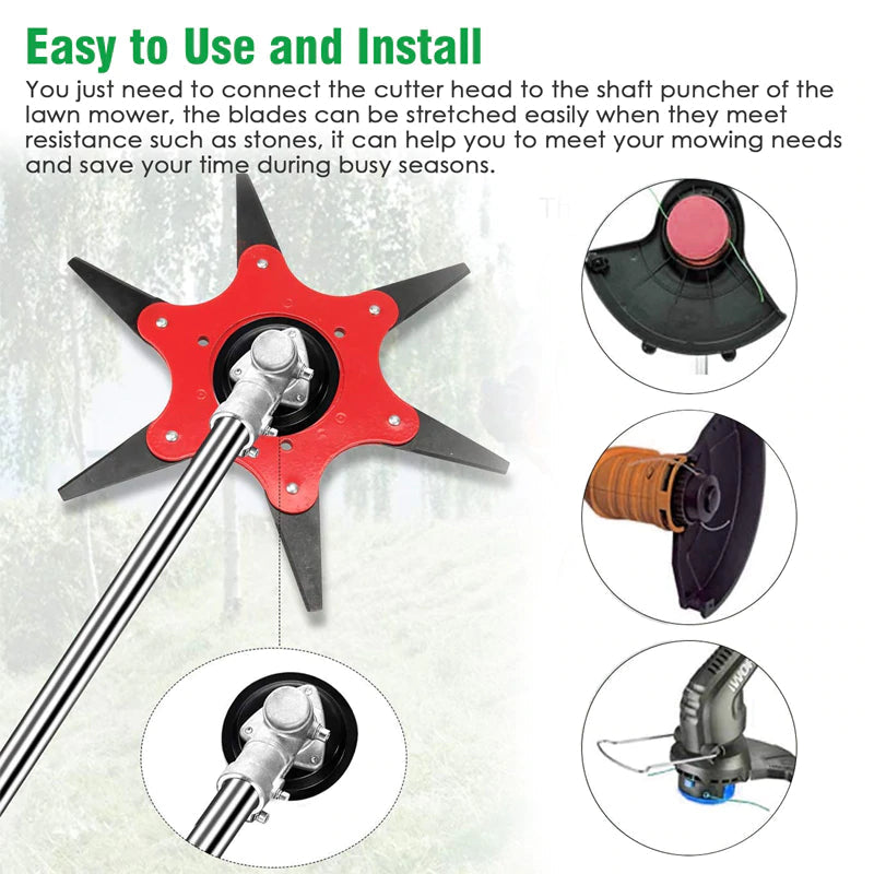 Accessorio Max Testa di Taglio da Giardino – Efficiente e Durevole