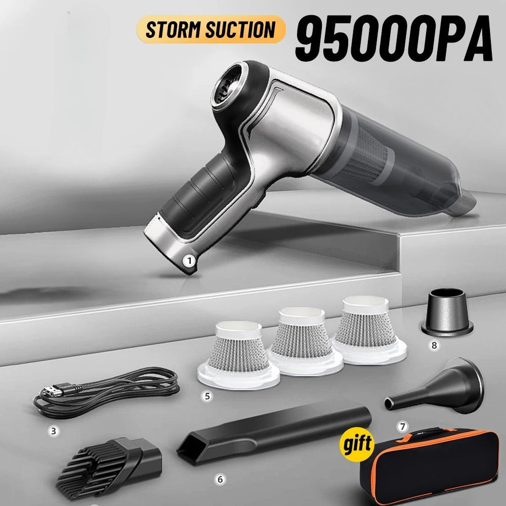 UltraPower Aspirapolvere Mini Senza Fili – Compatto e Super Potente