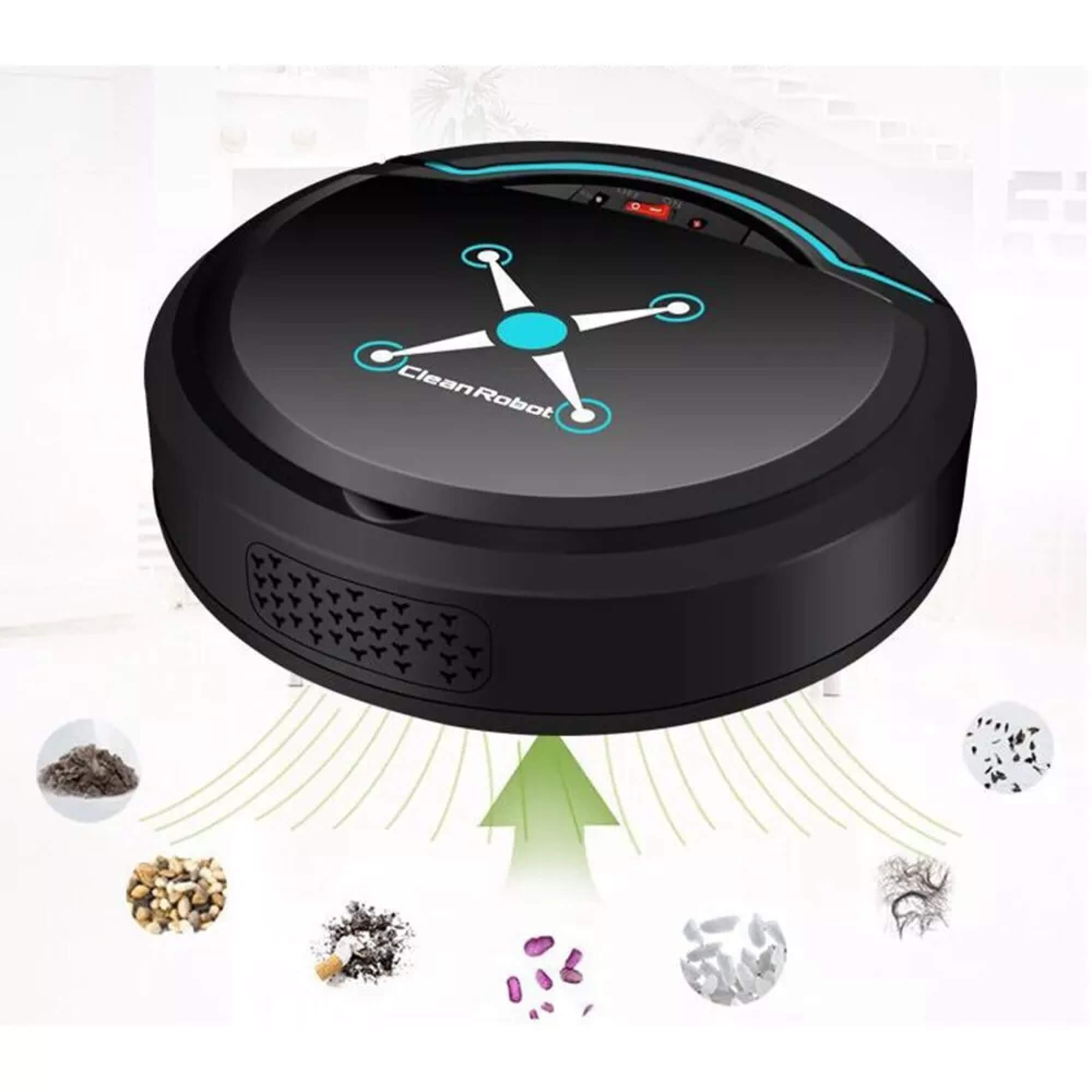 CleanBot Robot Aspirapolvere – Pulizia Intelligente e Autonoma