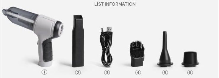 UltraPower Aspirapolvere Mini Senza Fili – Compatto e Super Potente