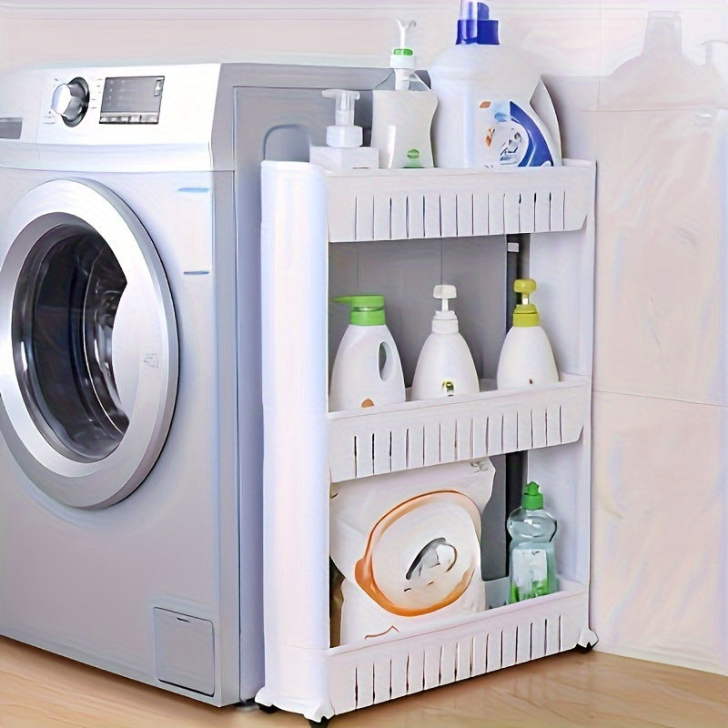 Carrello di Stoccaggio Compatto – Pratico e Mobile per Cucina e Bagno