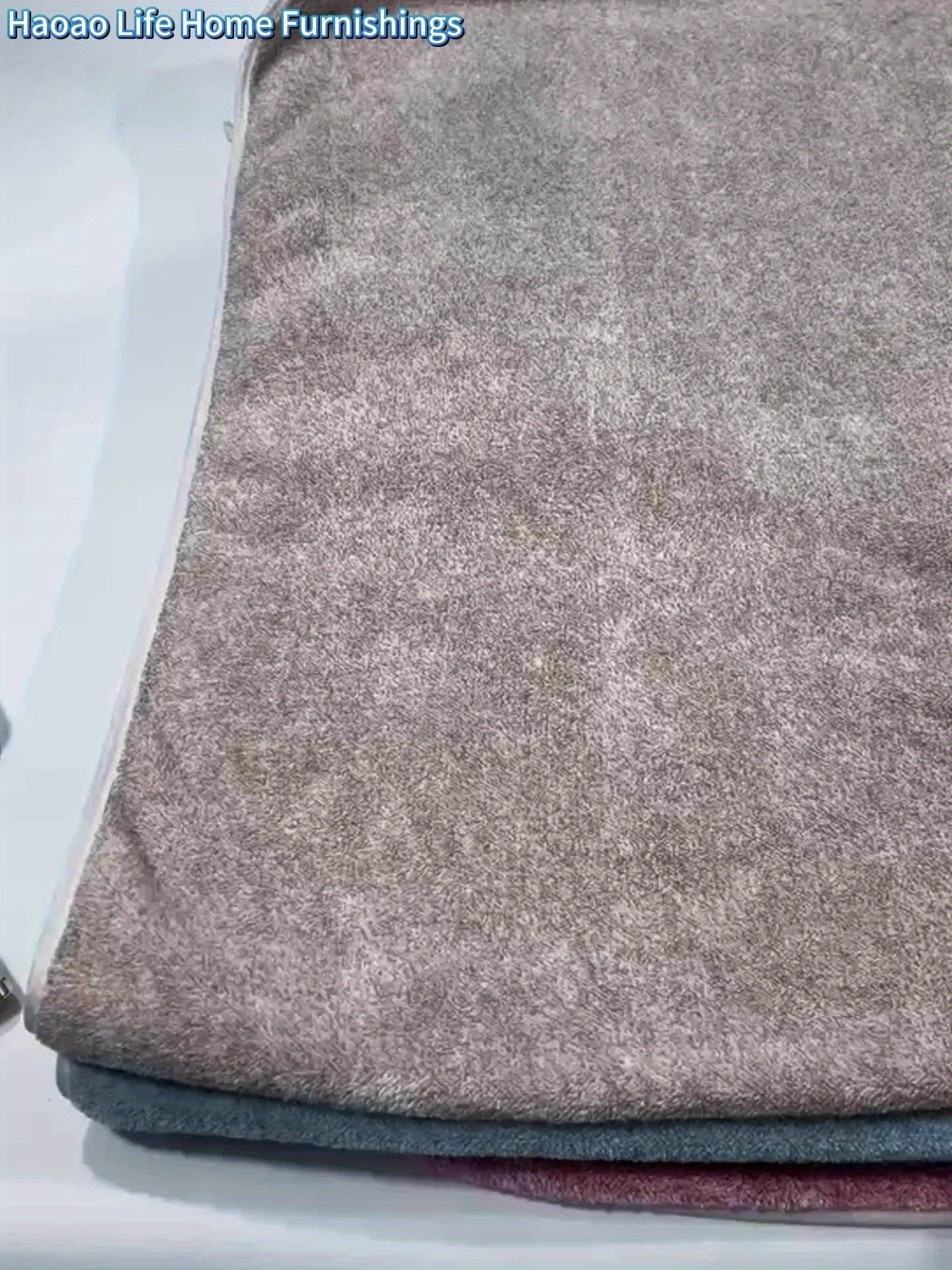 Set di Asciugamani in Morbido Velluto Corallo – Assorbente e Asciugatura Rapida