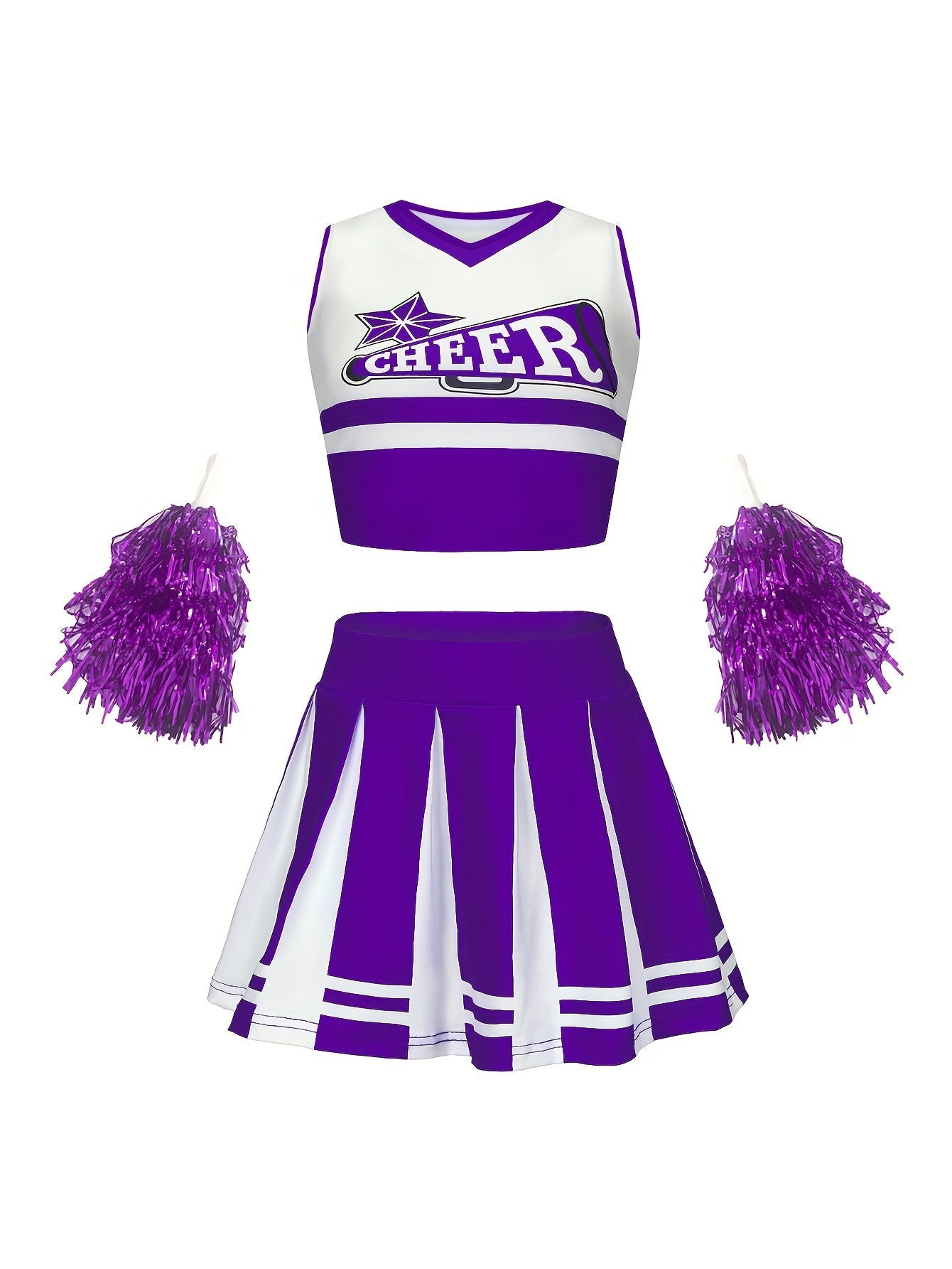 CheerMagic Set di Cheerleading per Bambini - Per Divertimento e Energia Sportiva