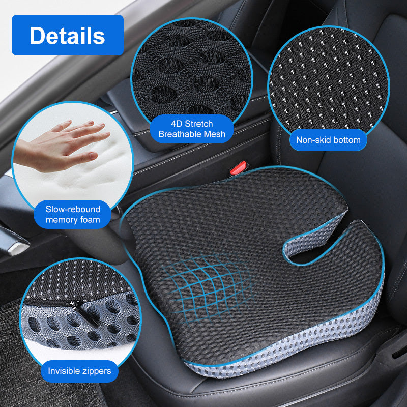 Cuscino Ergonomico Triangolare per Auto – Supporto in Memory Foam