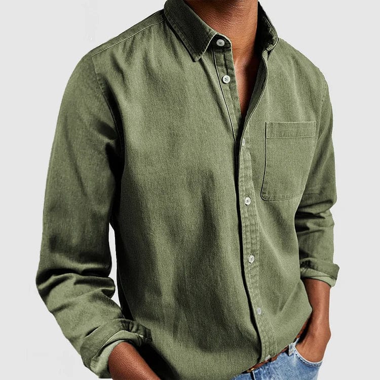 Mason - Camicia Casual a Maniche Lunghe