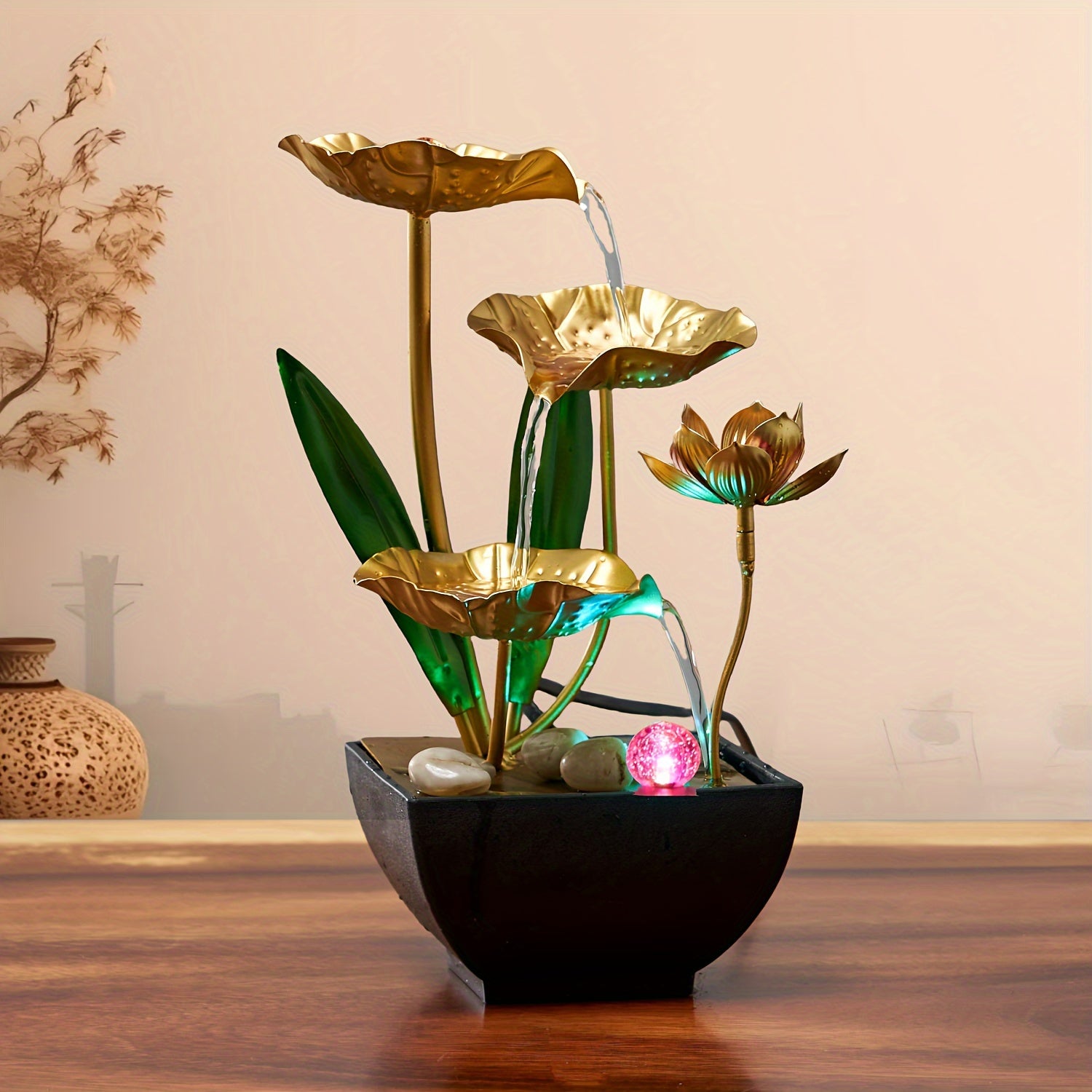 Fontana Interna Serene Lotus – Rilassante e Atmosferica