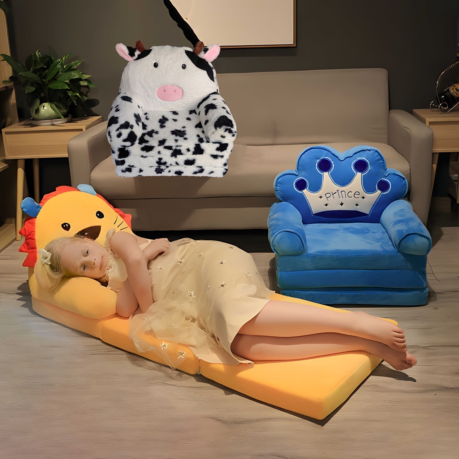 Divano Pieghevole per Bambini - Per Divertimento e Relax