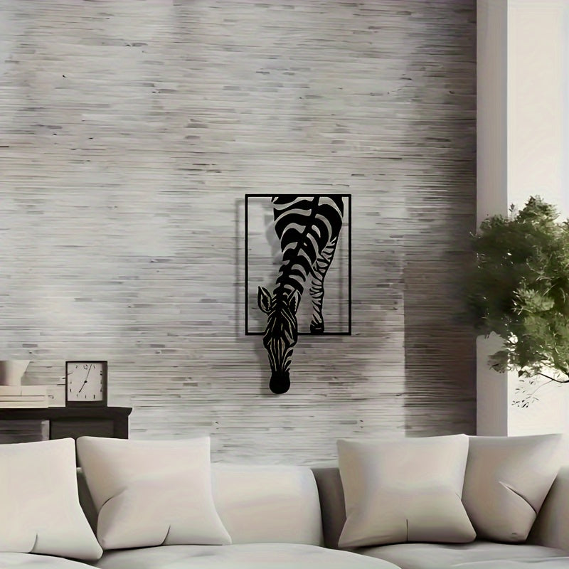 Decorazione da Parete Silhouette Zebra - Eleganza Stile per il Tuo Spazio