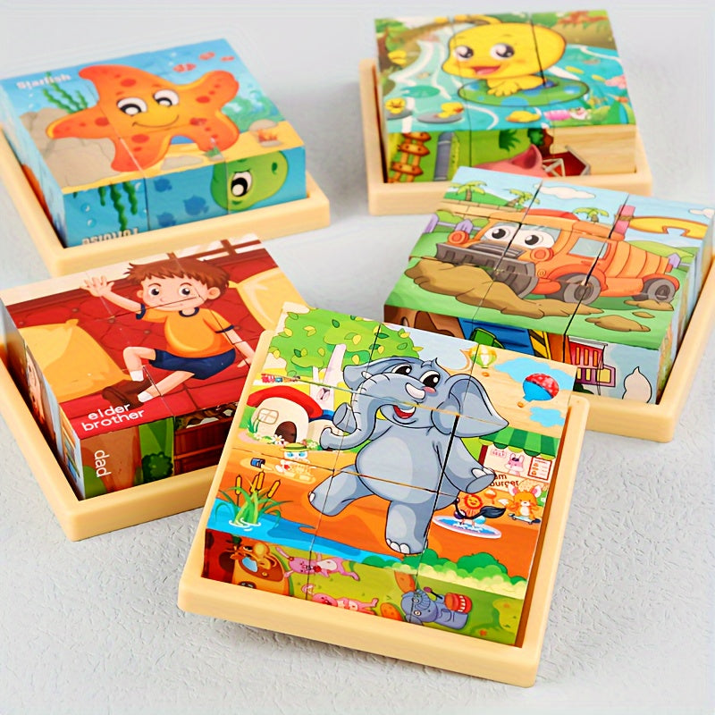 Avventura del Puzzle Colorato - Giocattolo Educativo per Bambini