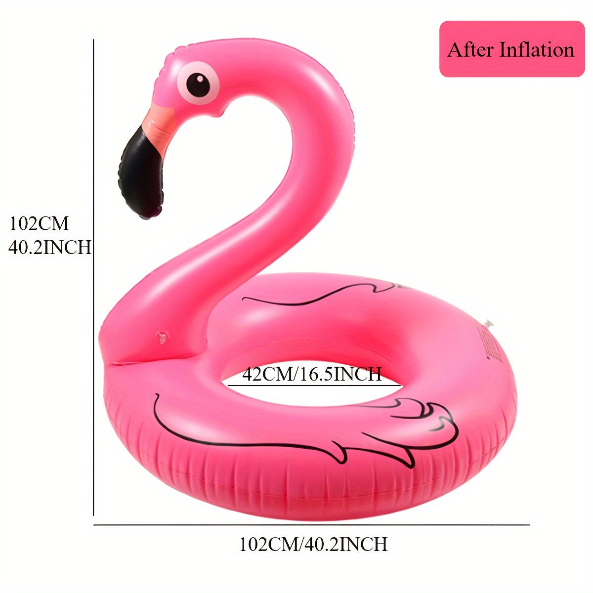 Flamingo Gonfiabile per Piscina – Confortevole, Colorato e Perfetto per Feste in Piscina