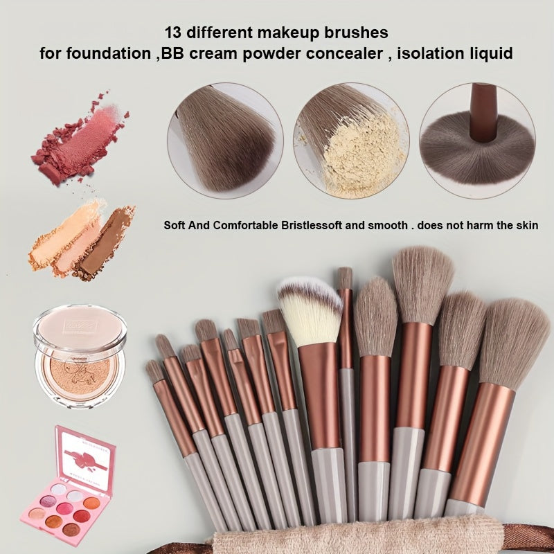 ProBlend Set di Pennelli per Trucco - Set Completo per un Look Perfetto