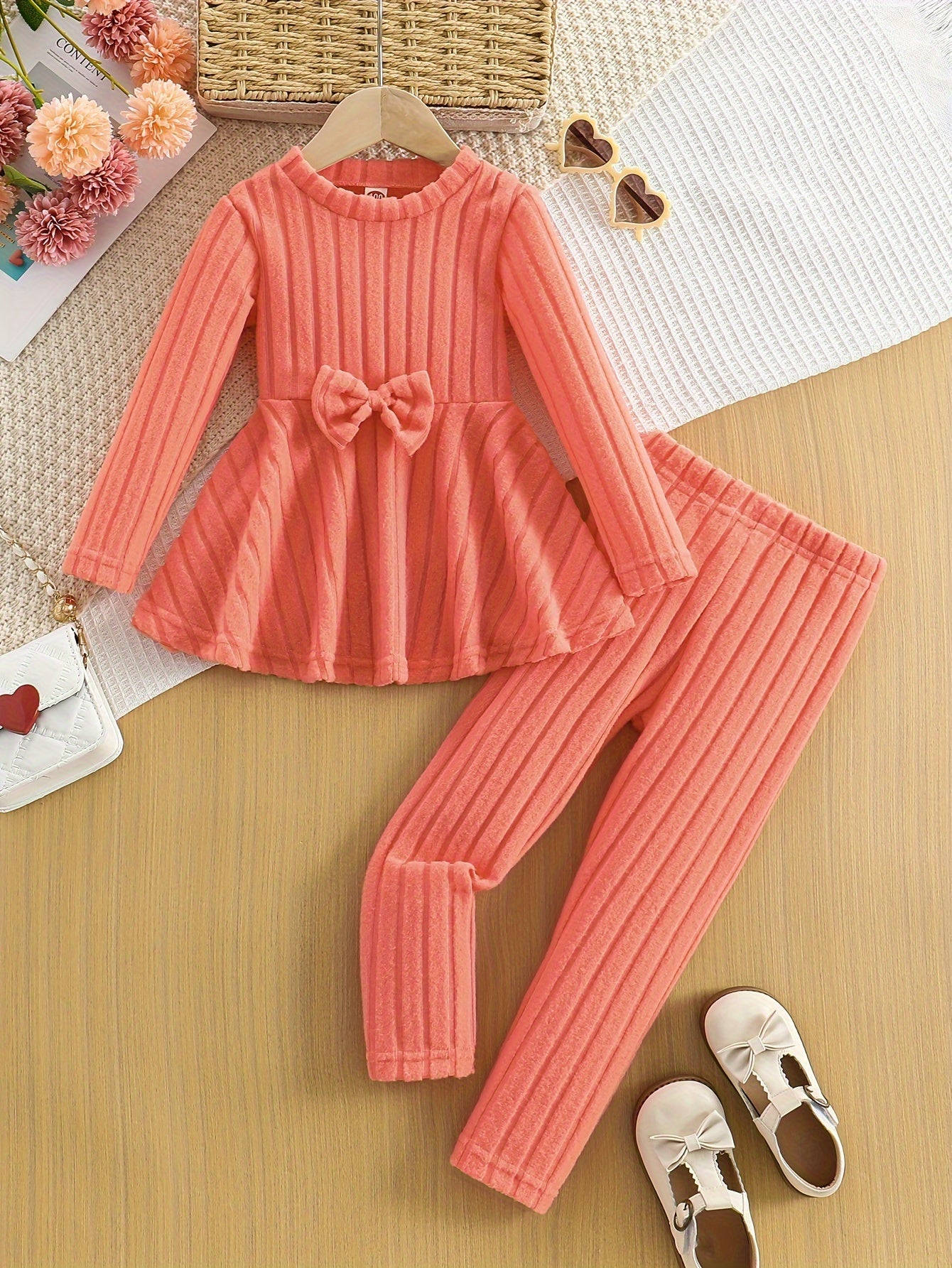 Set Outfit Sophie per Ragazze - Confortevole e Stilosissimo per l'Autunno e l'Inverno