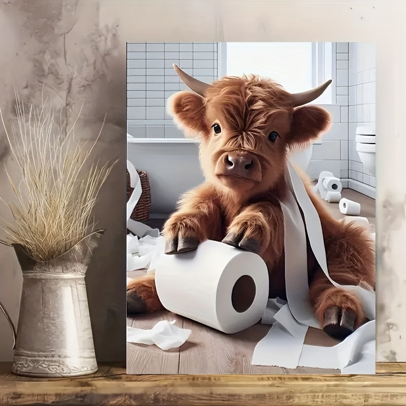 Decorazione di vitello giocosa – Per un sorriso in casa