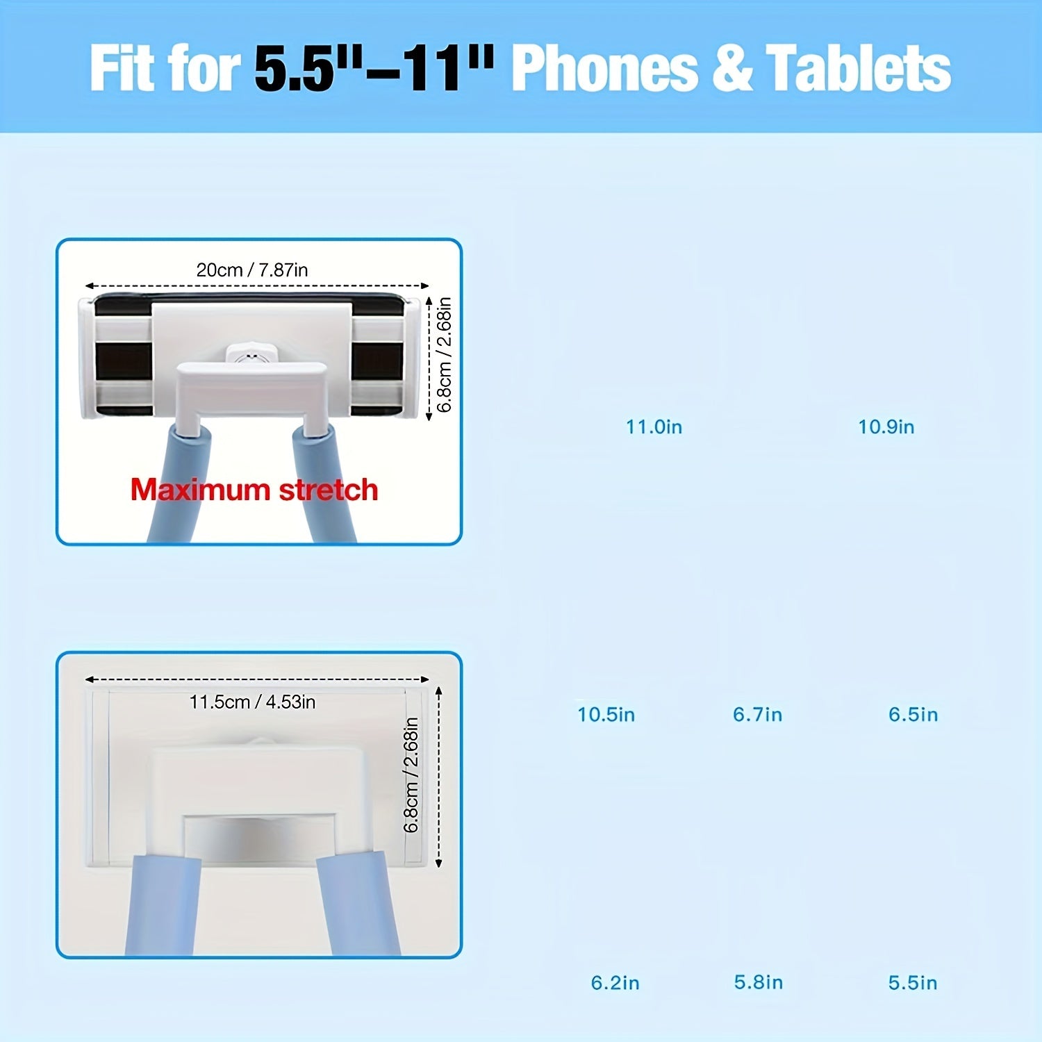 ViaggiLusso Supporto per il Collo Regolabile con Porta Telefono - Per Comfort e Facilità