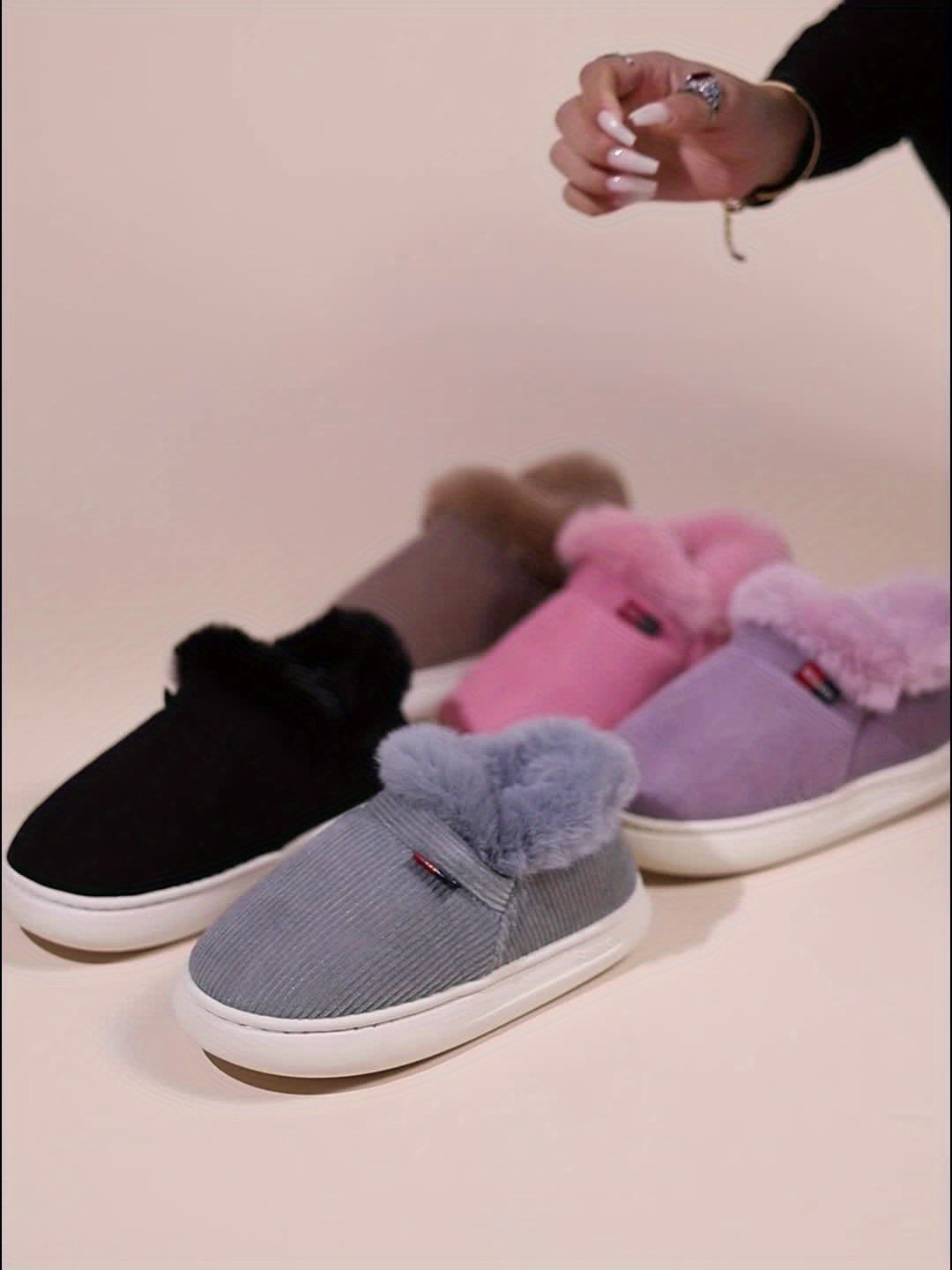 Liza Fluffy Pantofole - Calore e Comfort per Donne