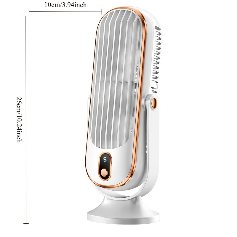 Ventilatore Portatile – Silenzioso, Potente e Flessibile per Rinfrescare