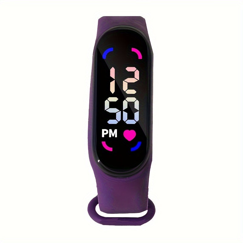 Orologio da Bambino Luminoso - Display LED Colorato e Design Sportivo