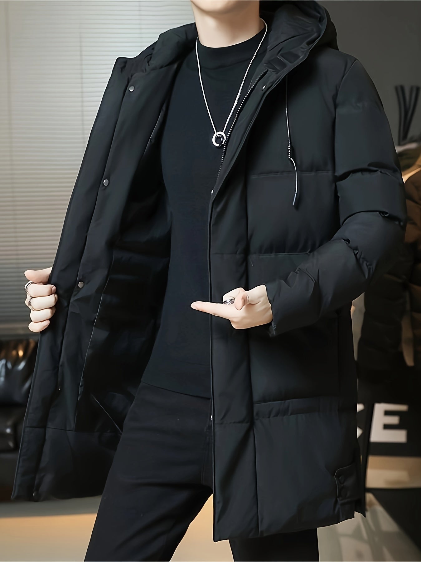 Maximus Lange Giacca Invernale - Calda e Stilosamente per le Giornate Più Fredde