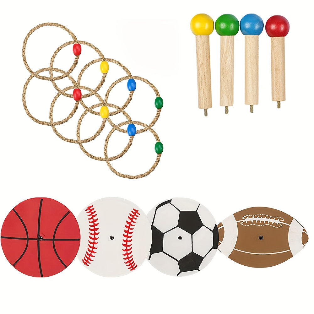 Set di Gioco Anello sportivo – Gioco Divertente e Interattivo per Esterni