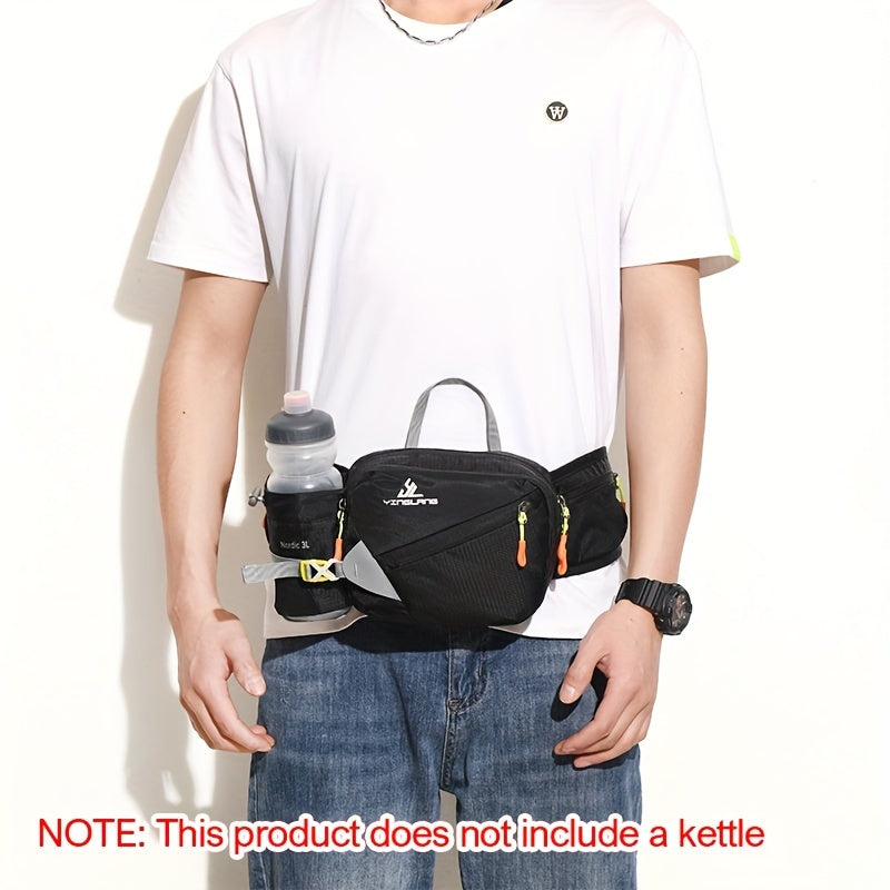 Borsa da Corsa Versatile con Portabottiglie – Nylon Durevole con Cerniere per Escursioni e Maratone