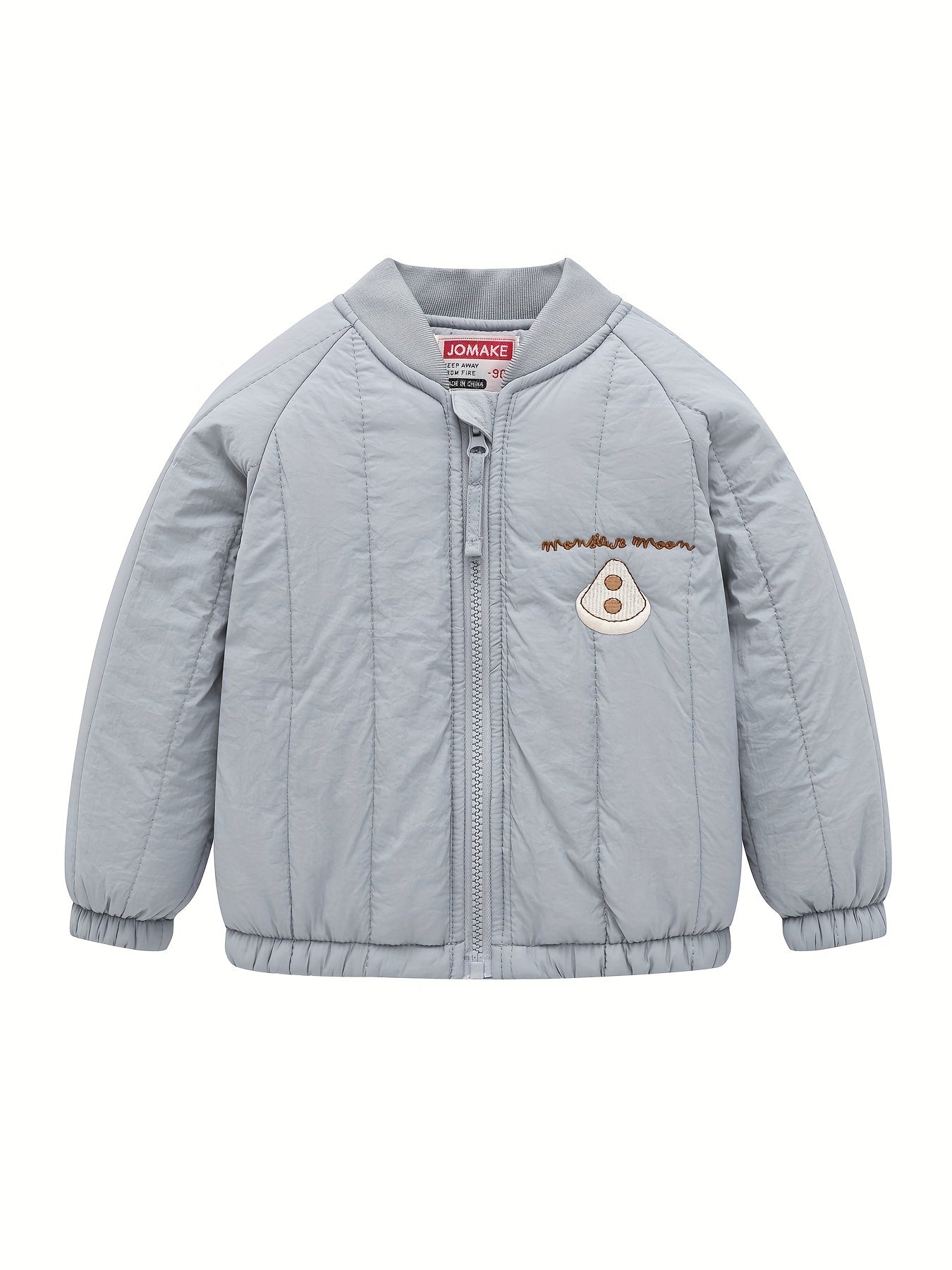 Giacca per Bambini Carina con Luna Ricamata – Perfetta per Autunno e Inverno