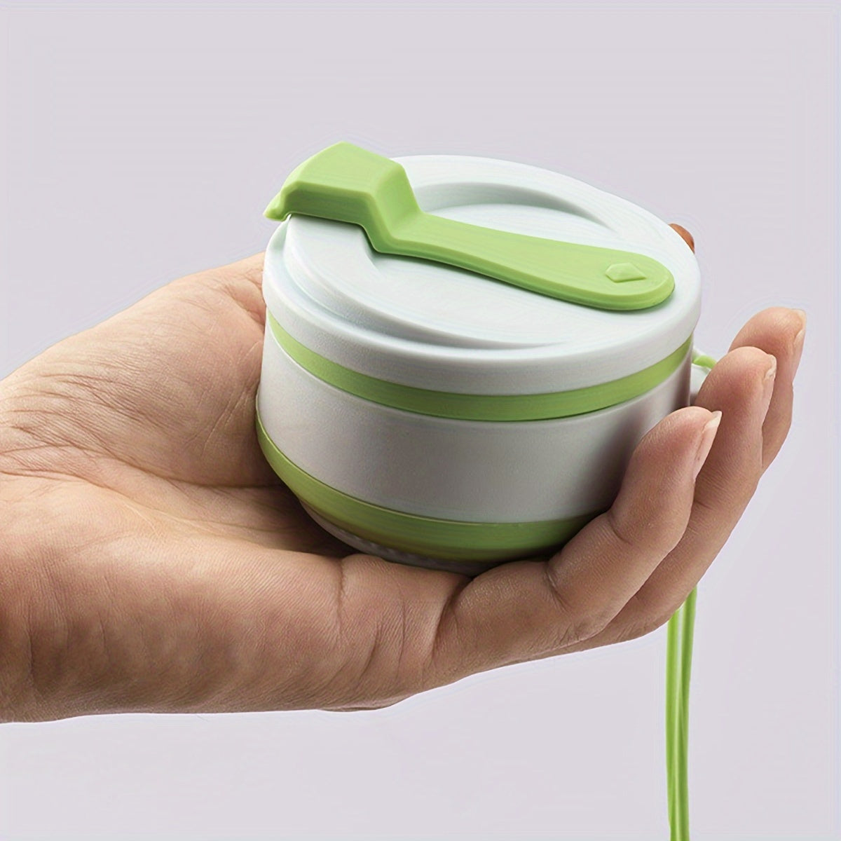 Bicchiere da Viaggio Pieghevole – Sostenibile e Compatto per Campeggio e Viaggi