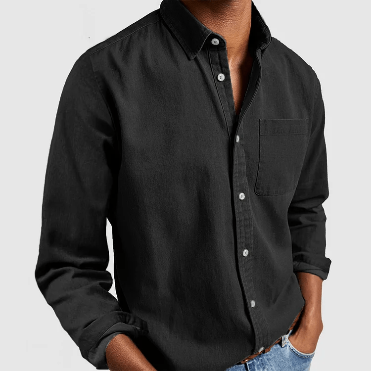 Mason - Camicia Casual a Maniche Lunghe