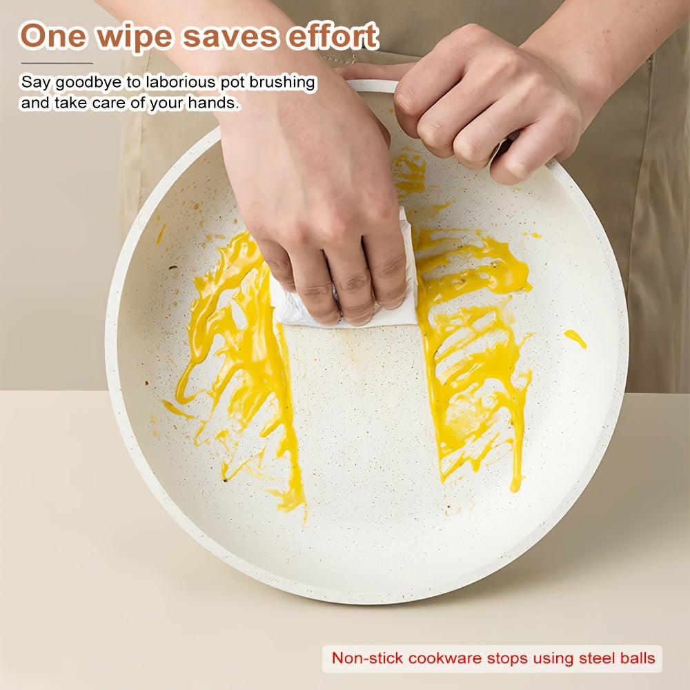 Set di Pentole in Ceramica da 17 Pezzi – Inclusi Manici Rimovibili e Pentola Frittrice Profonda