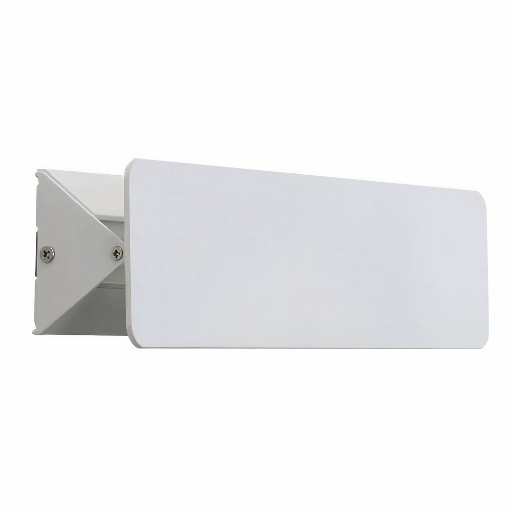 FlexiGlow Moderna Lampada da Parete Bianca – Flap Regolabile per una Perfetta Diffusione della Luce