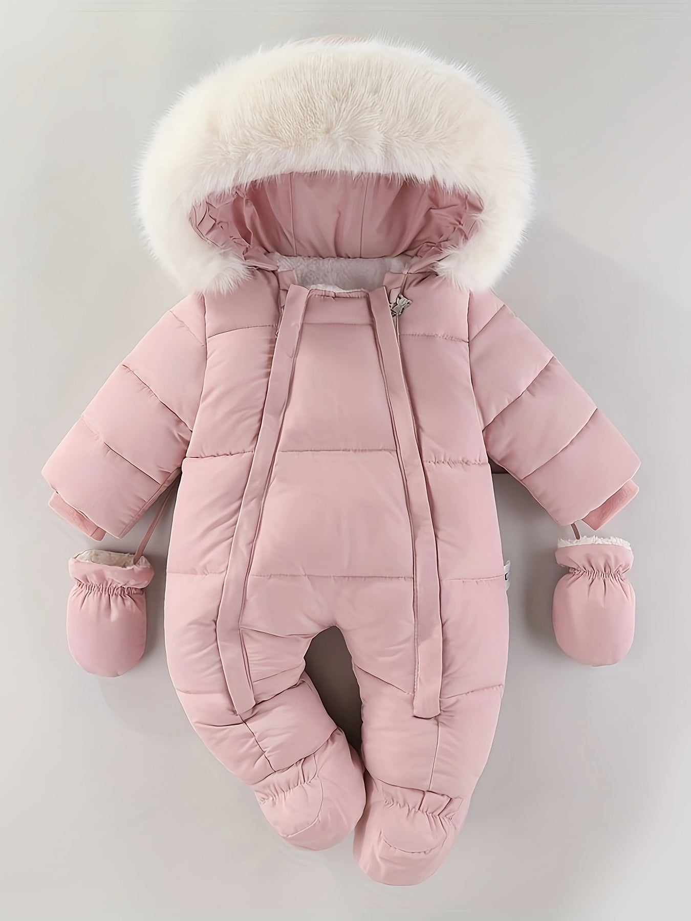 Frosty Baby Body – Tuta Invernale Luxe con Cappuccio per i Mesi Freddi