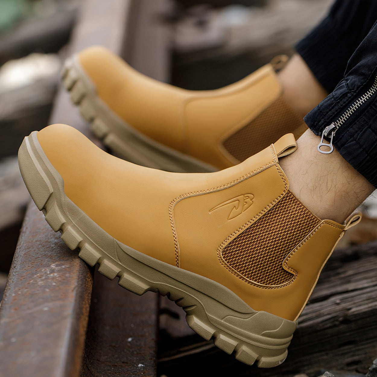 Stivali di Sicurezza con Punta in Acciaio – Resistenti e Confortevoli per Tutte le Stagioni