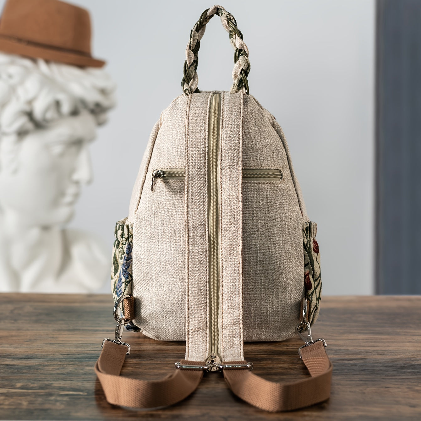 EthnoCharm Zaino Ricamato – Artistico e Pratico